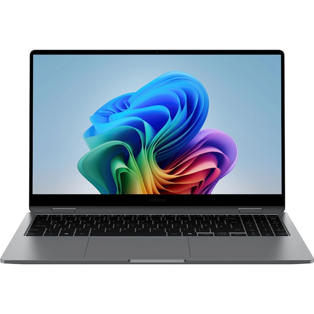 Ноутбук Samsung Galaxy Book 5 Pro 360 NP960 Core Ultra 5 226V 16Gb SSD512Gb Intel Arc 130V 16" AMOLED Touch 2.8K (2880x1800) Windows 11 Home grey WiFi BT Cam (NP960QHA-KG3IN)