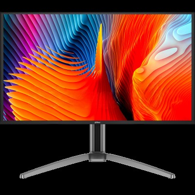 Монитор 26.5" Dahua DHI-LM27-GO34A QD-OLED 2560x1440, 240 Гц, 0.03 мс, 16:9, 400 кд/м², 2xHDMI 2.1, DP 1.4, 3.5 Jack, динамики (2x5 Вт), HDR10, серый