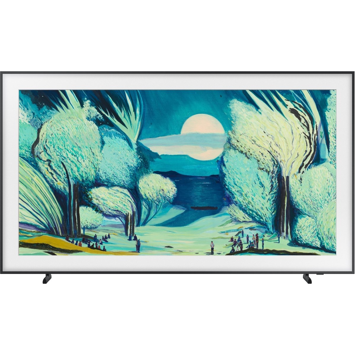Телевизор Samsung 85" QE85LS03FAUXRU черный Q-LED 120Hz Smart TV