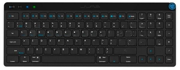 Клавиатура JLab JBuds Keyboard беспроводная, Bluetooth, радиоканал, чёрный