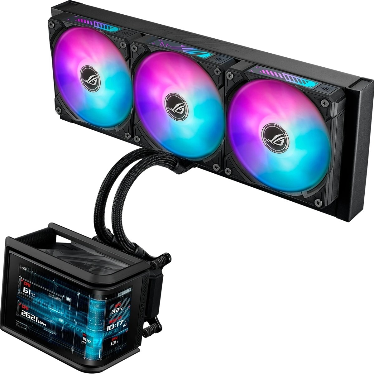 Система жидкостного охлаждения ASUS ROG RYUO IV SLC 360 ARGB