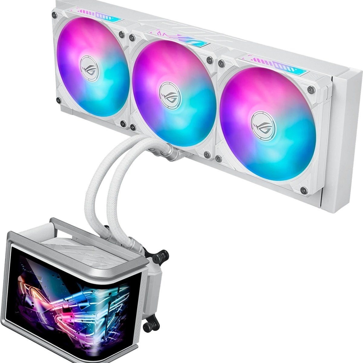 Система жидкостного охлаждения ASUS ROG RYUO IV SLC 360 ARGB WHT
