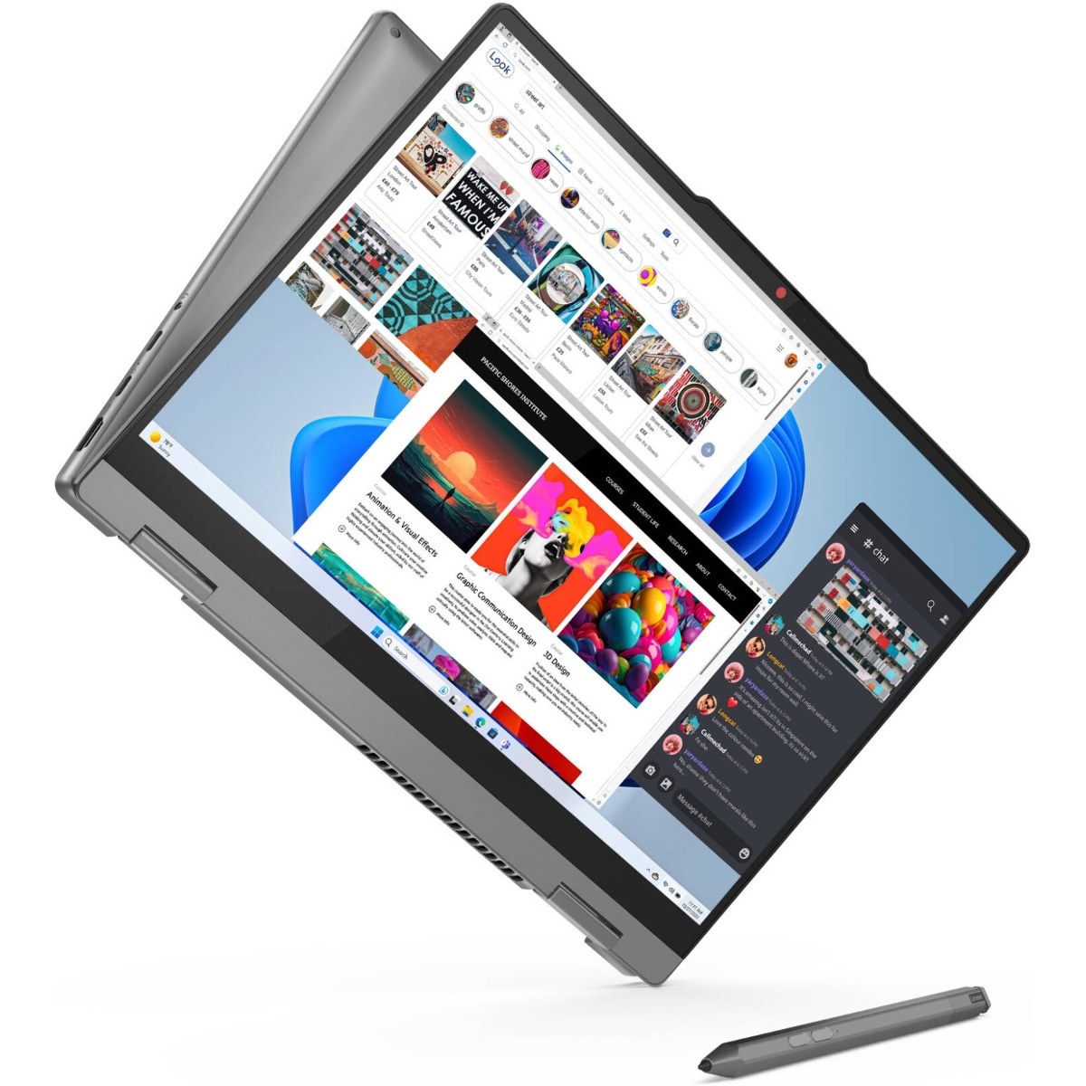 Ноутбук Lenovo IdeaPad 5 14IRH9 Core i5 13420H 16Gb SSD512Gb Intel UHD Graphics 14" IPS Touch WUXGA (1920x1200) без ОС grey WiFi BT Cam (83KX0042PS)
