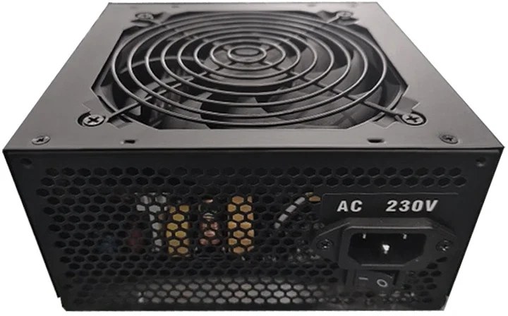 Блок питания PowerMan/In-Win PM-550ATX-APFC, 550Вт, 80+ Bronze, 120мм, немодульный, черный