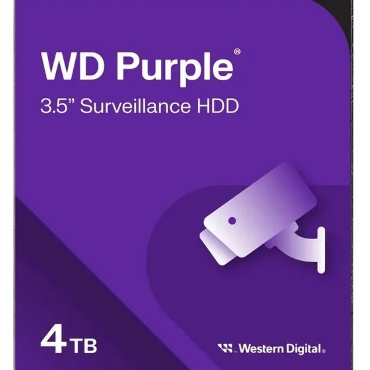 Жесткий диск Western Digital 4TB 5400 Purple Pro Surveillance, Cache 128MB