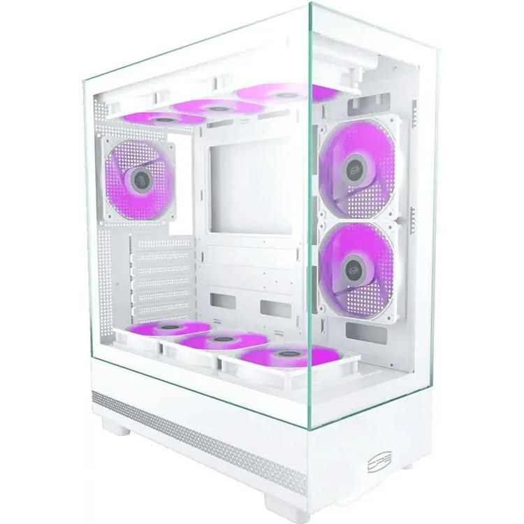 Корпус PcCooler C3Q500 BK черный без БП ATX 9x120мм 5x140мм 2xUSB3.0 audio bott PSU