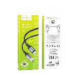 Кабель USB2.0 Hoco AM/Type-C, 3А, X102, 1м, черный, коробка