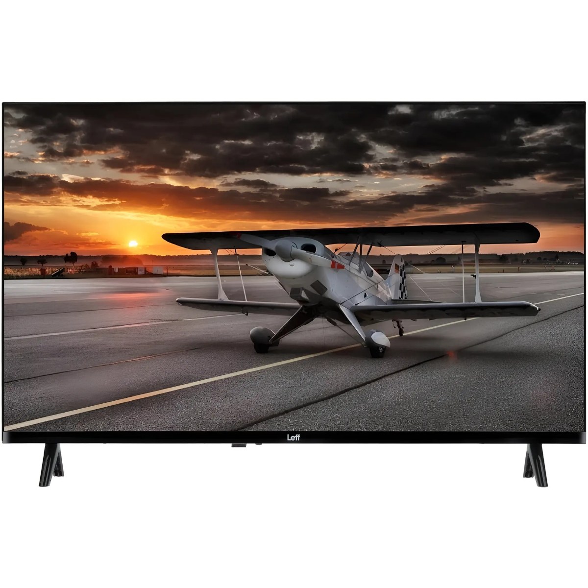 Телевизор LEFF 32" 32F690T черный DLED FHD 60Hz Smart TV Салют