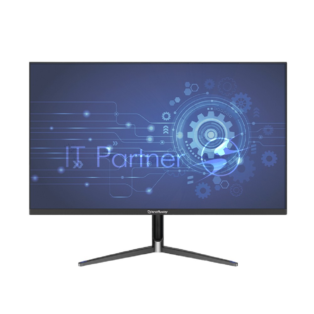 Монитор 27" Kraftway KraftView KV-470 IPS 1920x1080, 60 Гц, 5 мс, 16:9, 250 кд/м², VGA, HDMI, DP, 3.5 Jack, динамики, HDR10, FreeSync, черный, в реестре Минпромторга