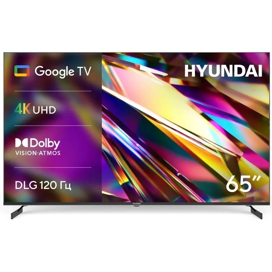 Телевизор Hyundai 65" H-LED65BU7011 черный LED 4K UHD 60Hz Smart TV 2GB/16GB