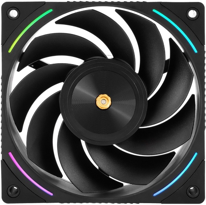Кулер для корпуса Thermalright TL-K12R Reverse (120x120x25mm, 4-pin PWM, ARGB, 69CFM, 27dBA, 2150RPM, черный)