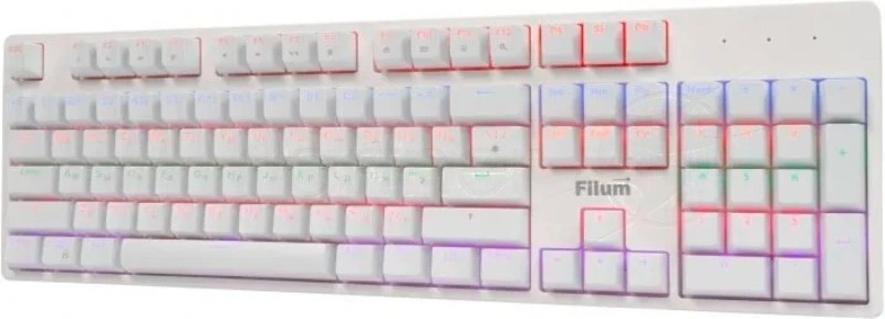 Клавиатура Filum FL-GKBM25 проводная, USB Type-C, белый