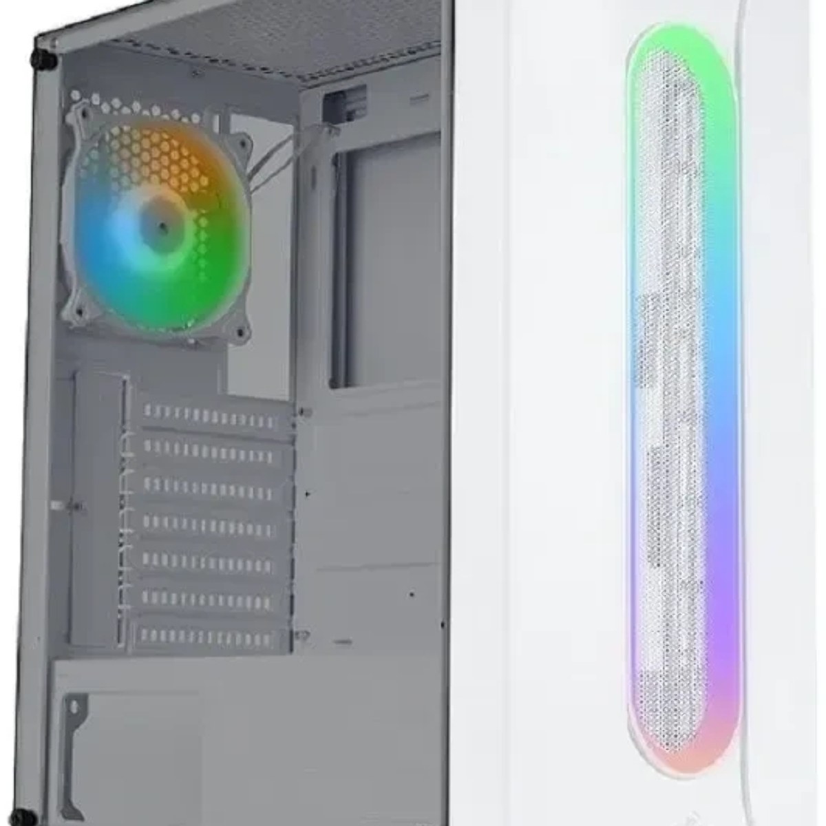 Корпус ATX Eurocase A10 White white, без БП