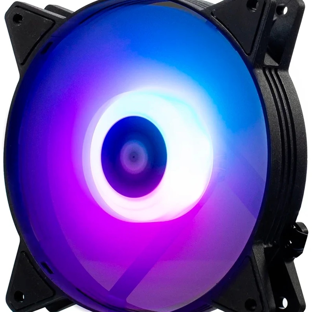 Кулер Lyambda LAC-01 (чёрный, ARGB, 1100 RPM, 20.3 dBA, 36.54 CFM, 4-Pin/5v ARGB)