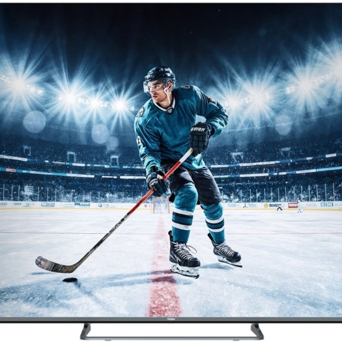 Телевизор Haier 65" DH1ZK1D00RU серебристый MiniLED 4K UHD 60Hz Android TV 2GB/32GB