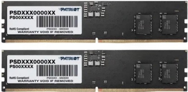 Оперативная память Patriot, DDR5, 16GB (2x8GB), 5600 MHz, CL40