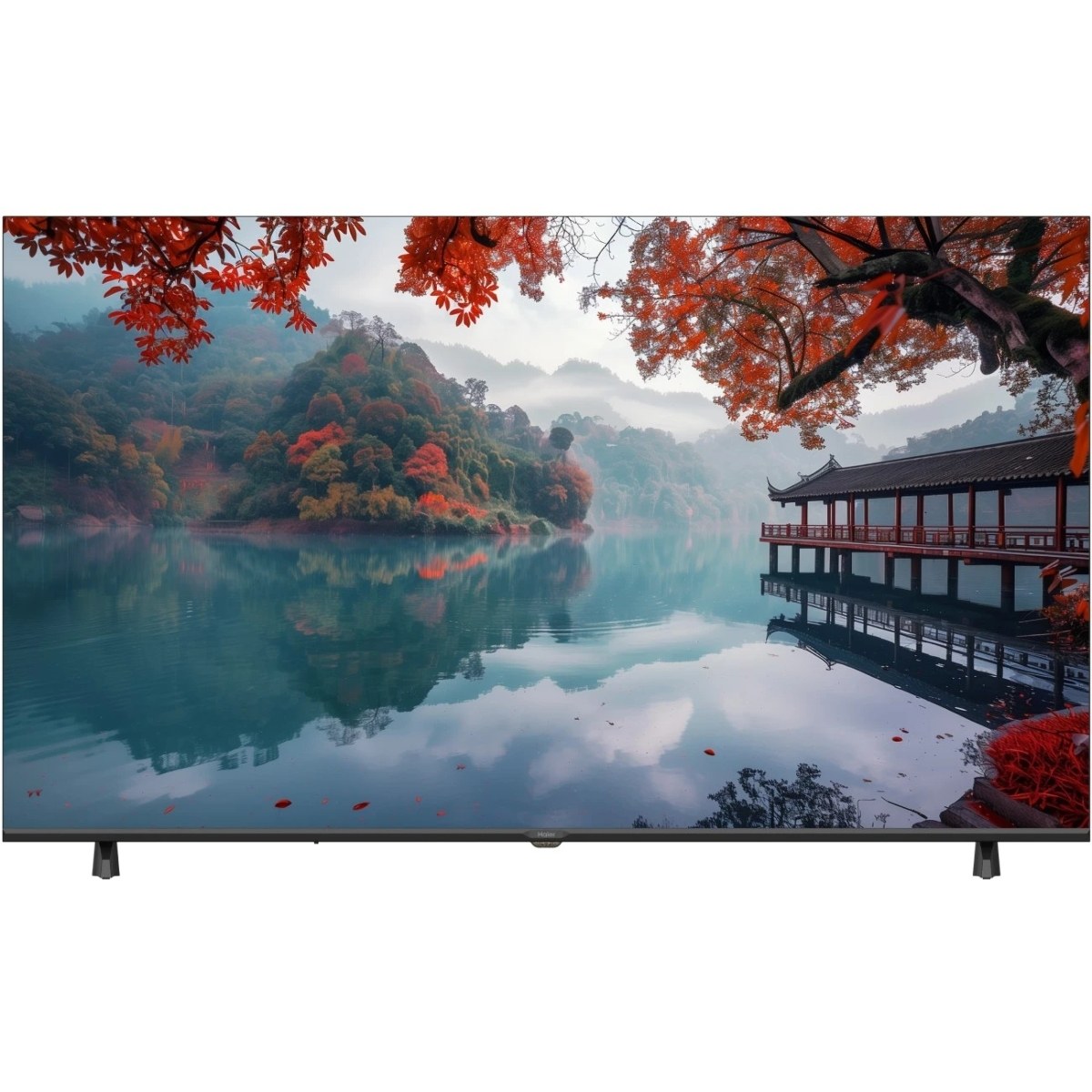 Телевизор Haier 50" DH1ZQ0M00RU черный LED 4K UHD 60Hz Smart TV 2GB/32GB