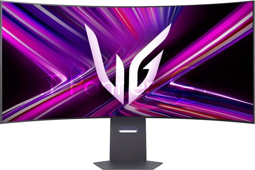 Монитор 44.5" LG UltraGear 45GX950A-B WOLED 5120x2160, 330 Гц, 0.03 мс, 21:9, DisplayHDR True Black 400, 1300 кд/м², изогнутый (800R), HDMI 2.1 (x2), DisplayPort 2.1, USB-C (90 Вт), встроенные динамики, Flicker Free, Low Blue Light, виртуальный прицел, стабилизатор черного цвета, счетчик кадров, PIP