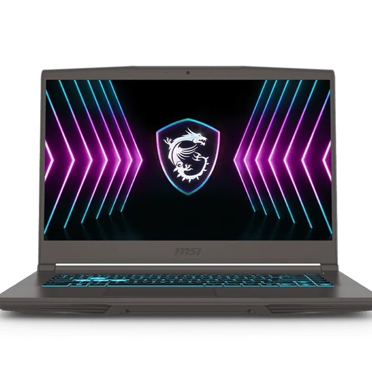 Ноутбук MSI Thin 15 B2RVE-3451XRU 15.6" IPS/FHD Intel Core 7 240H/16Gb/SSD512Gb/NVIDIA RTX4050 6Gb/NoOS/серый/1.86kg
