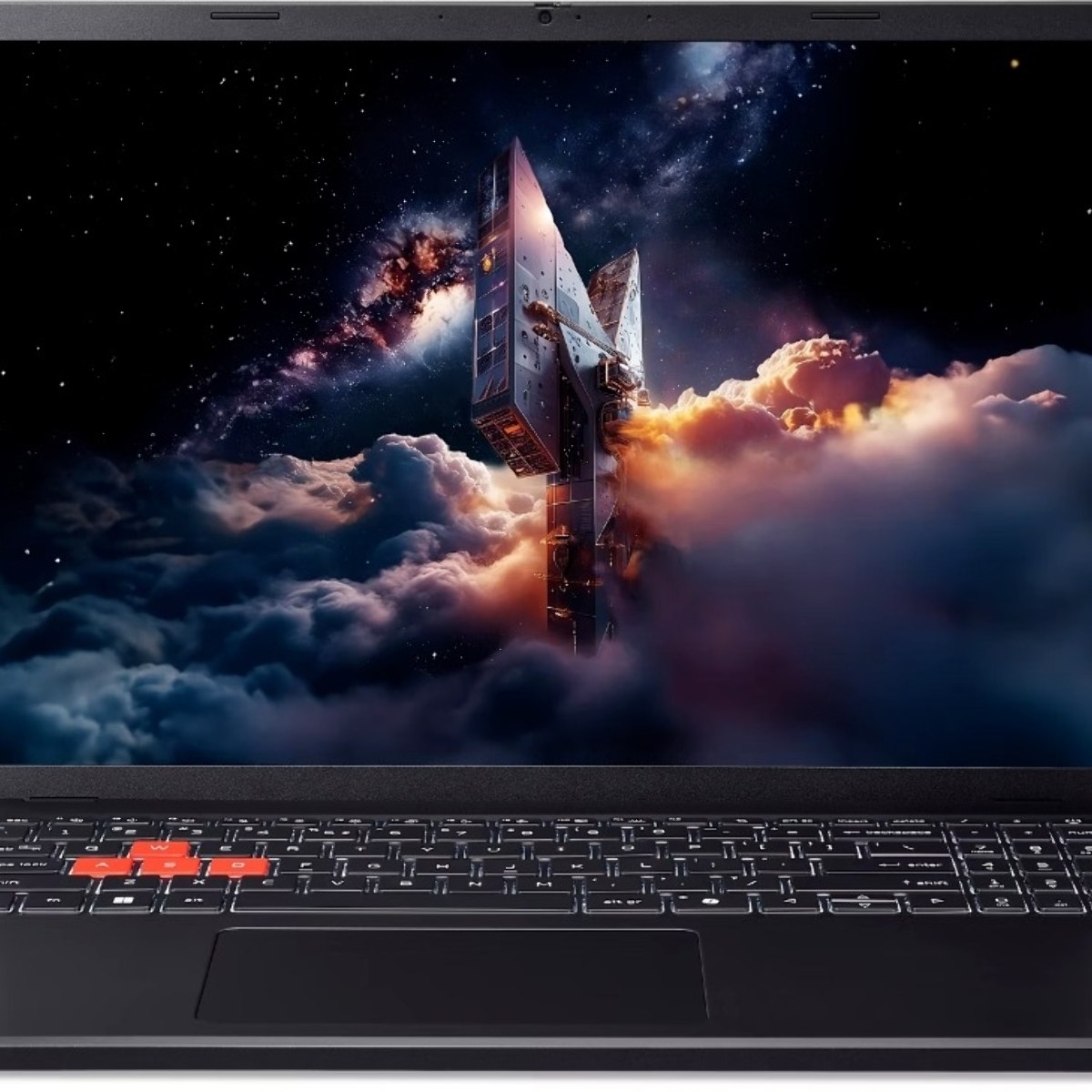Ноутбук Acer Nitro Lite NL16-71G-55EB/16"/IPS/intel Core i5 13420H/16Gb/512Gb SSD/NVIDIA GeForce RTX 3050 6Gb/noOS/черный-оранжевый/1.95kg
