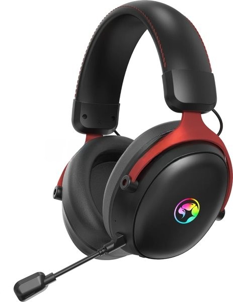 Гарнитура Marvo HG9076W Tactic X Pro чёрный, беспроводная + проводная, радиоканал, до 12 ч, подсветка, совместимость с PS5, Xbox