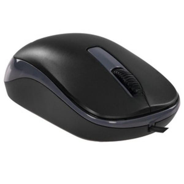 Мышь Проводная Genius DX-125S Black+Grey
