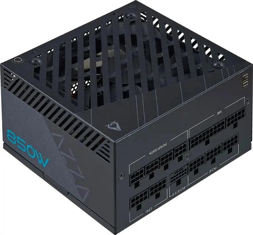 Блок питания Azza ATX 850W PSAZ-850G Gen.5 80+ gold (20+4pin) APFC 120mm fan 6xSATA RTL