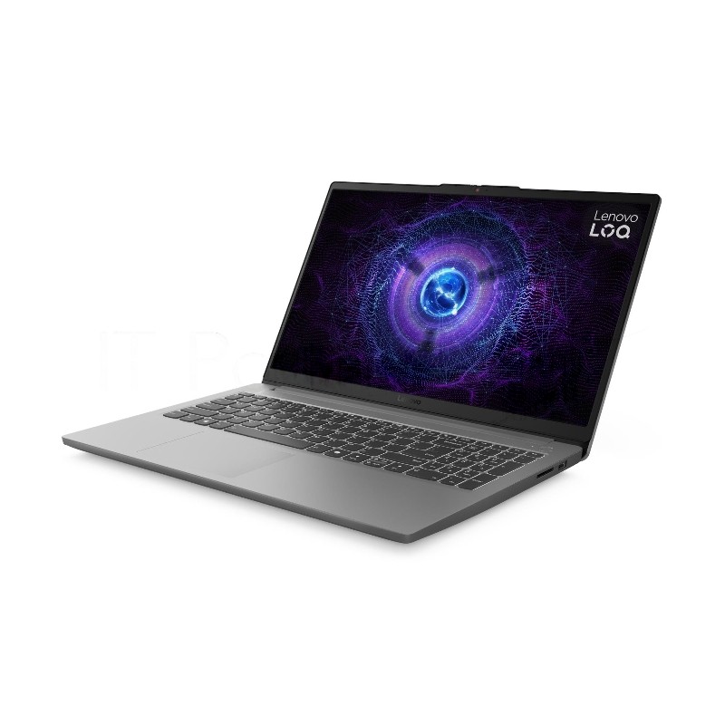 Ноутбук Lenovo LOQ 15IAX9E/15.6"/IPS/Intel Core i7 12650HX/16GB/512GB SSD/NVIDIA GeForce RTX 4050 6GB/Windows 11 Professional/серый/1.77kg