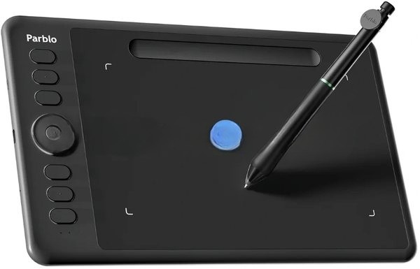 Графический планшет Parblo Intangbo SW USB Type-C черный