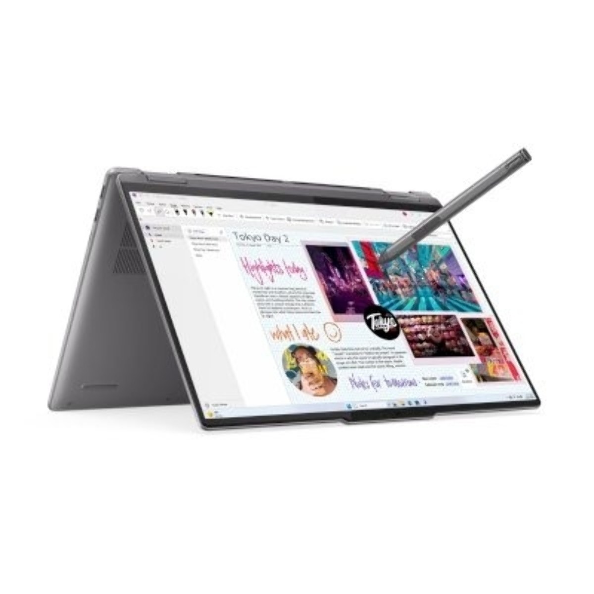 Ноутбук Lenovo Yoga 7 2-in-1 16AHP9/16"/IPS/AMD Ryzen 7 8840HS/16384Mb/512Gb SSD/AMD Radeon 780M/Windows 11 Home/серый/1.99kg