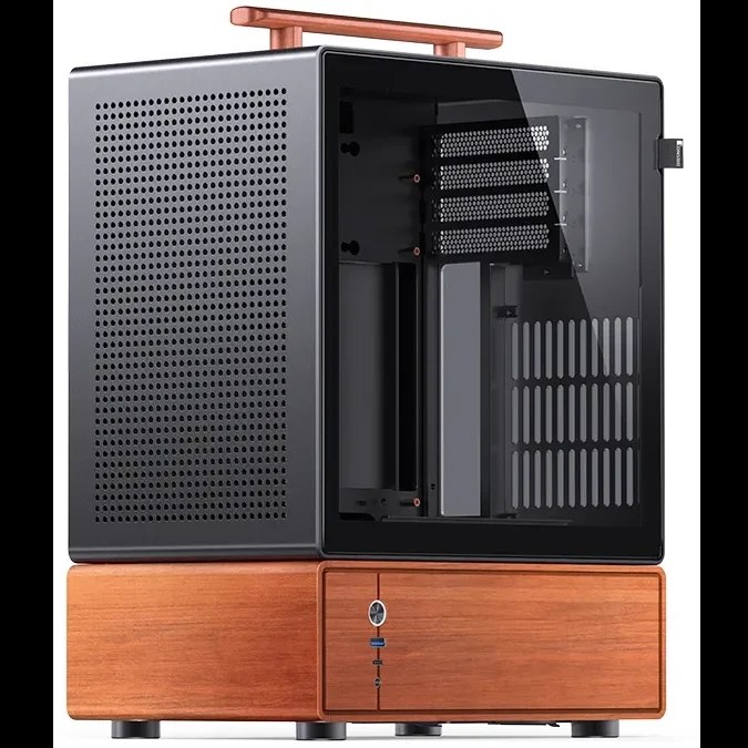 Корпус Jonsbo T7 Black, Mini-Tower, чёрный