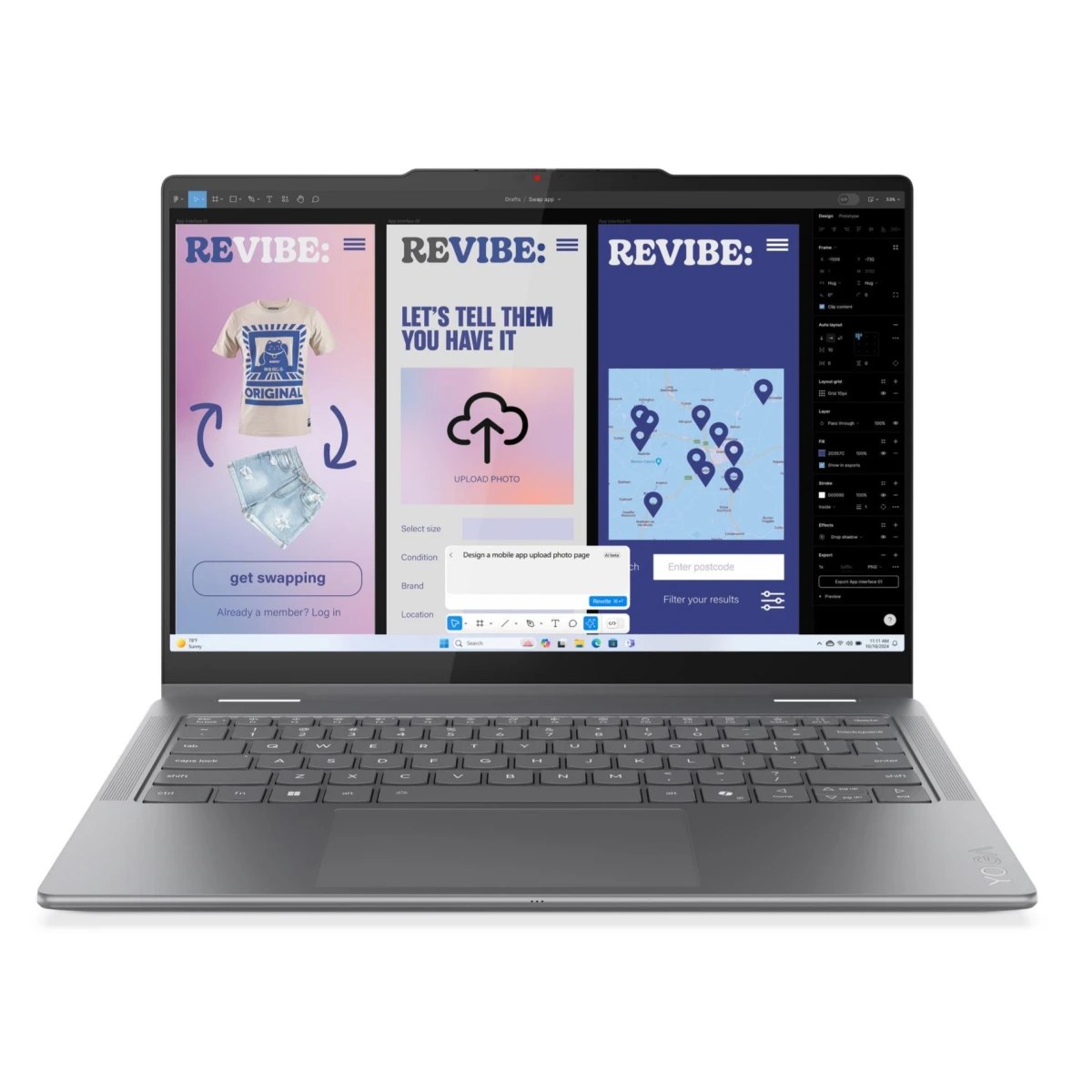 Ноутбук Lenovo Yoga 7 16ILL10/16"/IPS/Intel Core Ultra 5 226V/16Gb/512Gb SSD/Intel Arc Graphics/Windows 11 Home/темно-серый/1.92kg