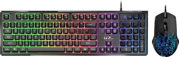 Комплект клавиатура+мышь Genius Scorpion KM-GX3 проводной, USB, 2400 DPI, черный