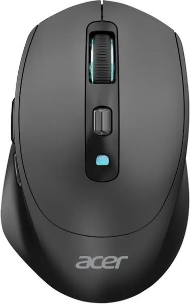 Мышь Acer OMR504 черный оптическая 3200dpi silent беспров. BT/Radio USB 4but (ZL.MCE11.01D)