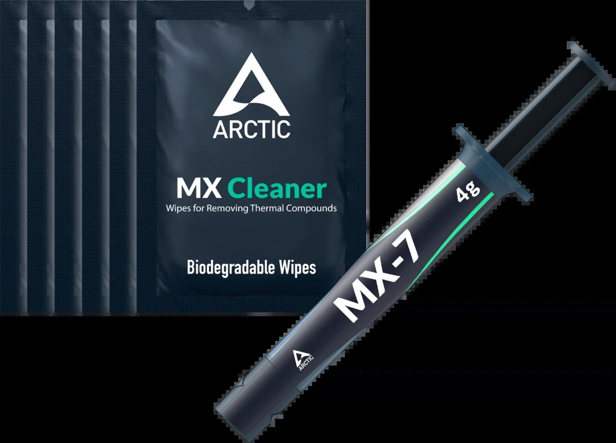 Термопаста Arctic Cooling MX-7 Thermal Compound 4-gramm with 6pcs MX Cleaner (ACTCP00092A)
