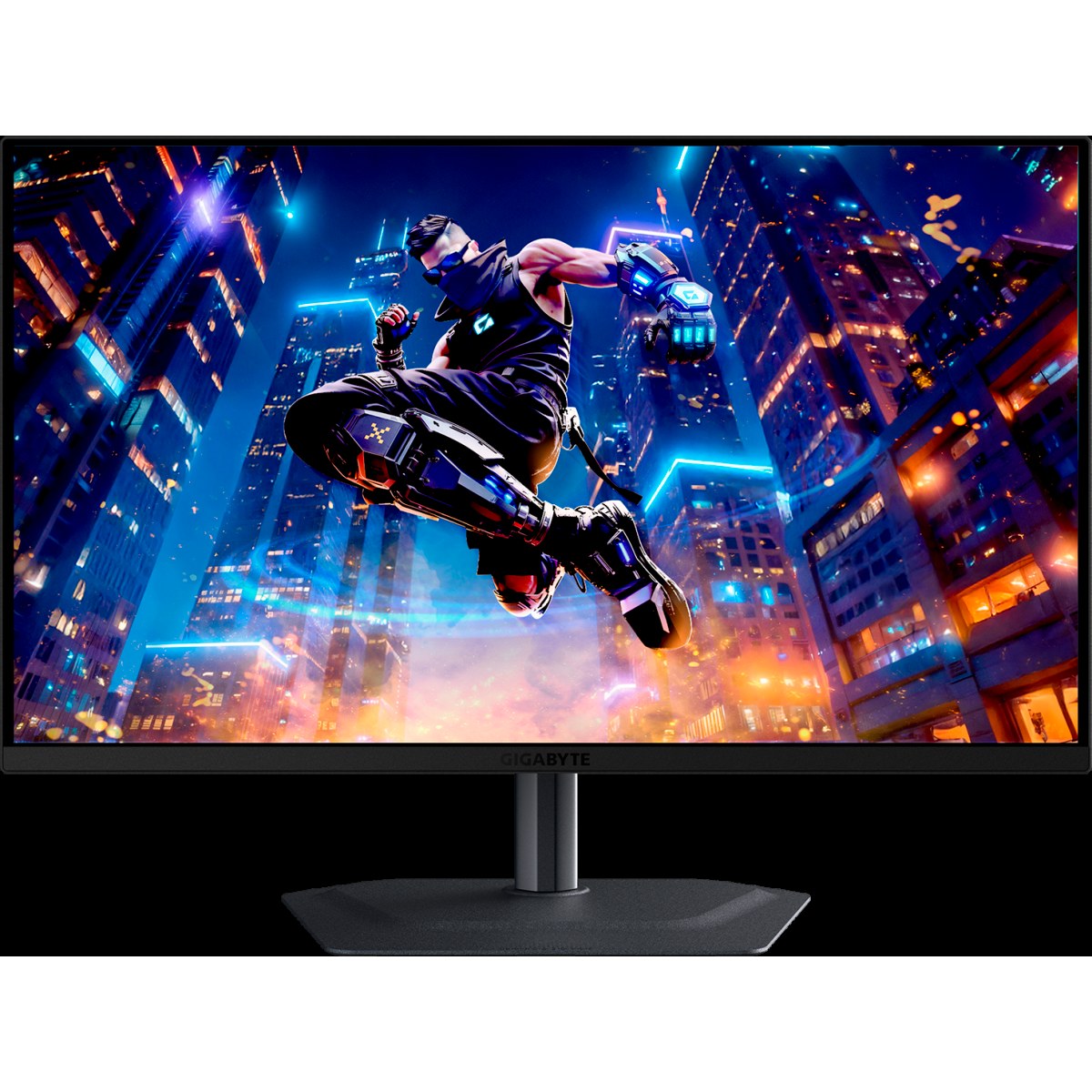 Монитор 27" Gigabyte MO27Q3 EK Black (QD OLED, 2560 x 1440, 360Hz, 0,03ms, 250cd/m->1000(пиковая), 1500:1, 2xHDMI-2.1, DP-1.4, 3xUSB3.2, USB Type-C(18Вт),Pivot