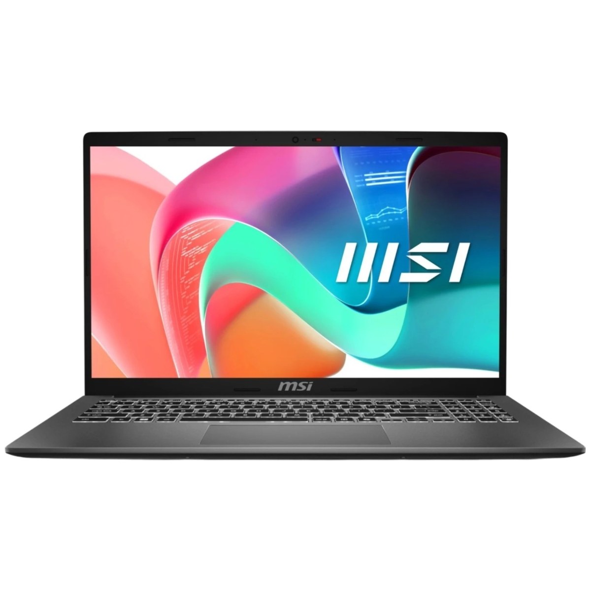 Ноутбук MSI Modern 15 F1MG/15.6"/IPS/Intel Core 5 120U/16GB/512GB SSD/Intel Graphics/DOS/серый/1.7kg