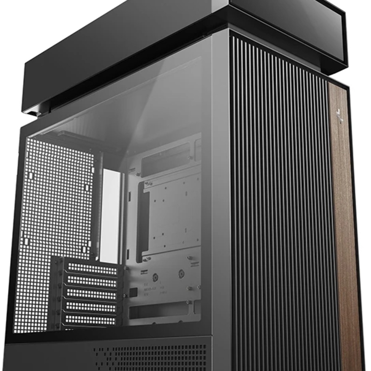 Корпус DeepCool CL660, Midi-Tower, чёрный, 2 x 120 мм