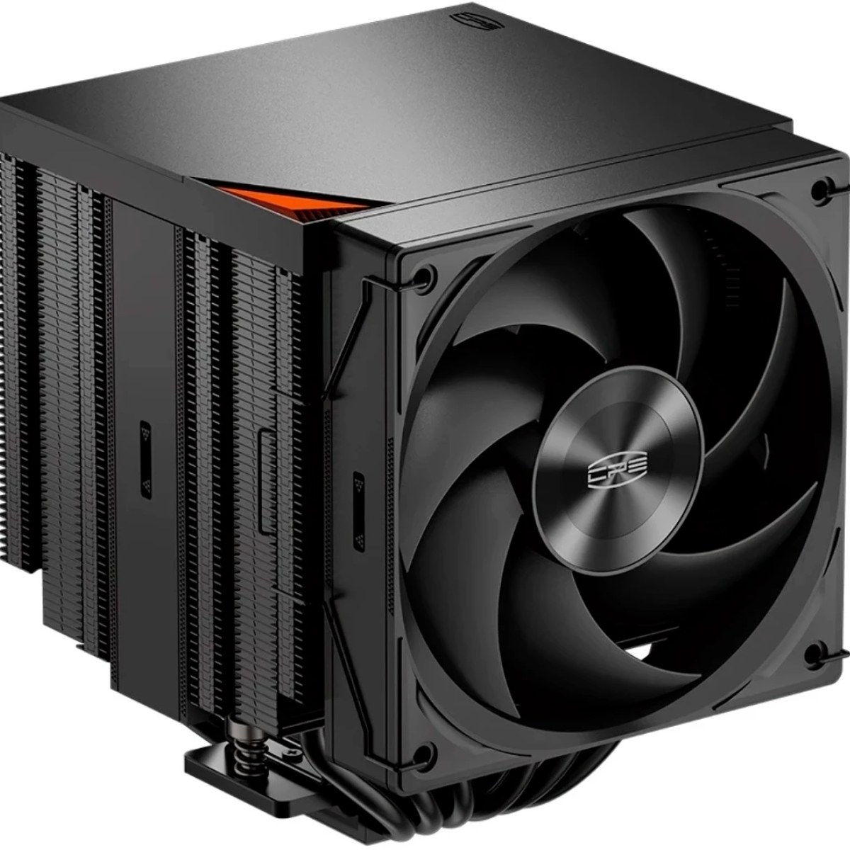 Кулер для процессора PCCooler RZ620Pro TC BK (265W, 4-pin PWM, 160mm, Al/Cu, 6x6mm, 2x120mm, 80CFM, 36.2dBA, 2400RPM, S: 1851/1700/1200/115X, AM5/AM4, black)