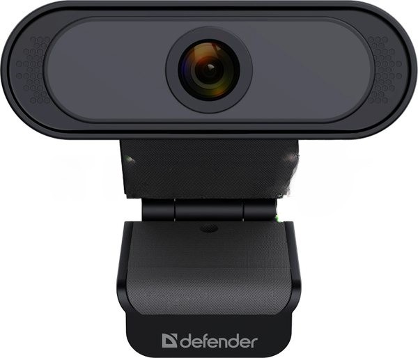 Веб-камера Defender G-lens 2581 1920x1080, 30 кадр/с, USB, микрофон, автофокус, крепление на мониторе