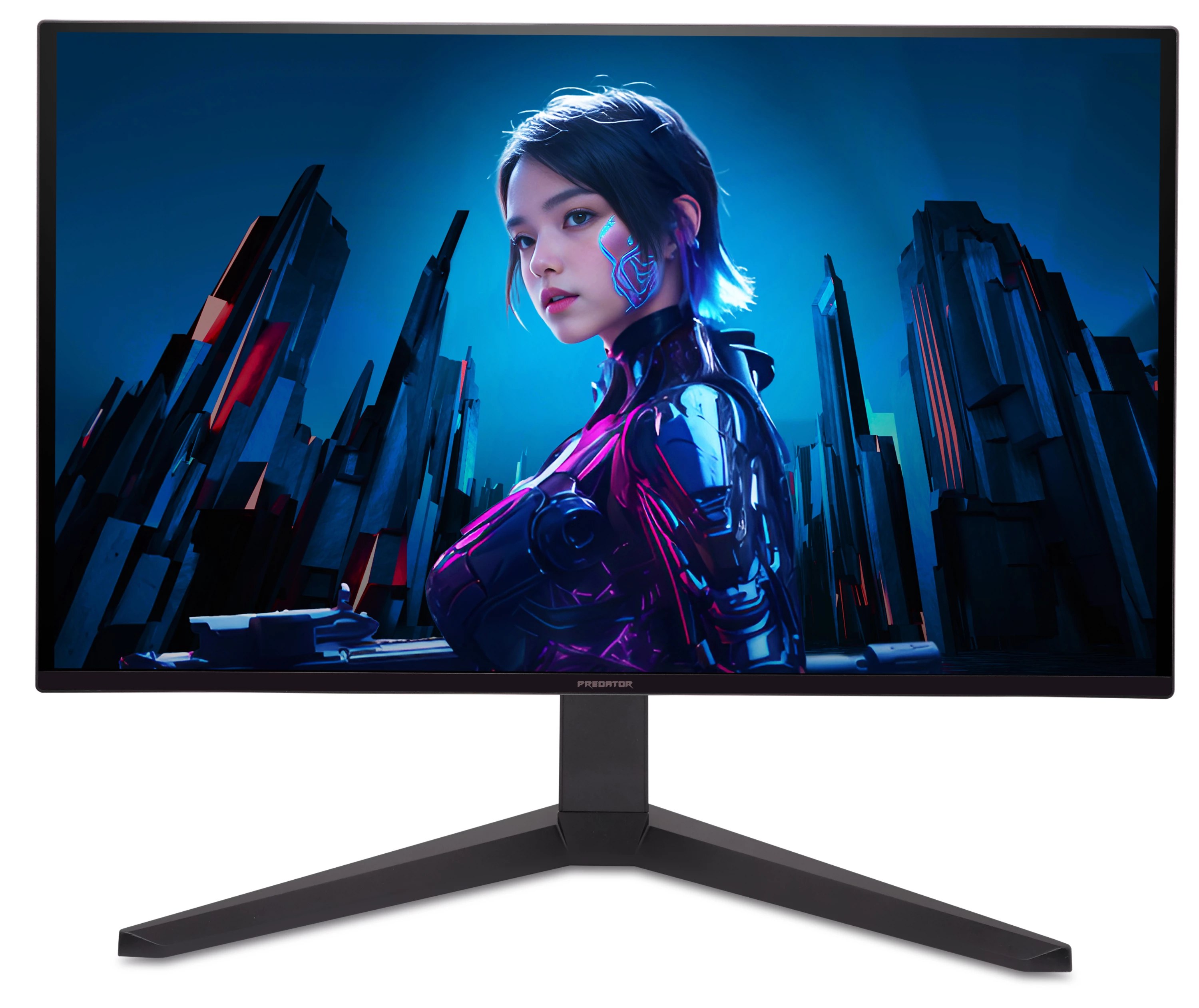 Монитор 26.5" Acer Predator X27U W1bmiipprx QD-OLED 2560x1440, 240 Гц, 0.03 мс, 16:9, 1000 кд/м², 2xHDMI, DisplayPort, черный