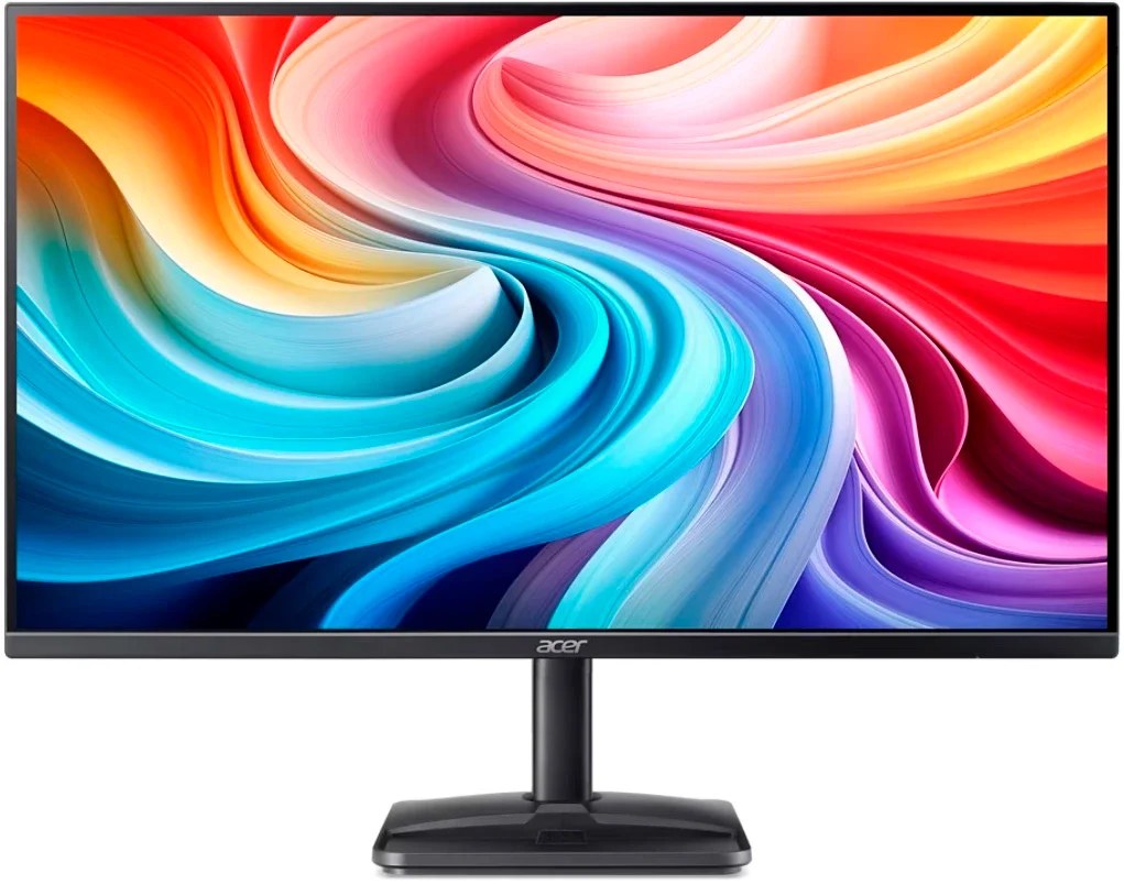 Монитор 27" Acer EK271P0bi VA 1920x1080, 144 Гц, 1 мс, 16:9, 250 кд/м², HDMI, VGA, Flicker Free, Low Blue Light, черный