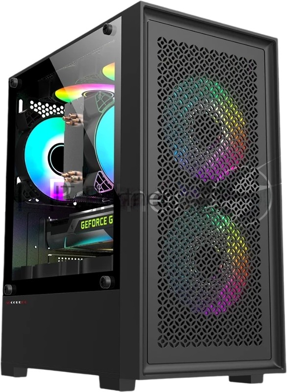 Корпус ACCORD ACC-1902, Mini-Tower, чёрный