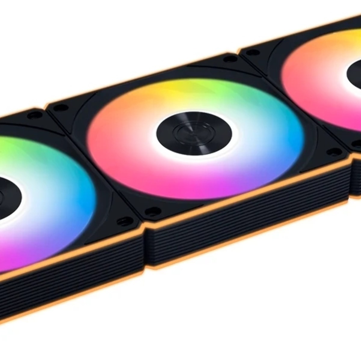Вентилятор для корпуса Lian-Li Uni Fan CL Wireless 120 ARGB 124х120x28 черный 4-pin 29.8дБ (упак.:3шт) (G99.12CL1W3B.R0) Ret