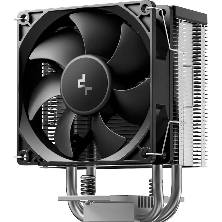 Кулер для процессора Deepcool AG300 G2 Soc-AM5/AM4/1200/1700/1851 серебристый/черный 4-pin 18-31dB Al+Cu 150W 350gr Ret (R-AG300-BKAMMG2)