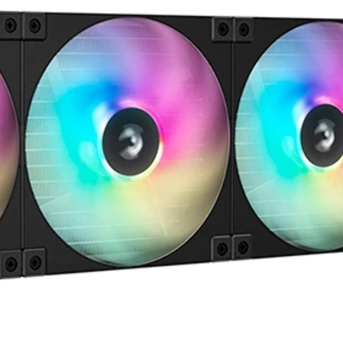 Кулер с водяным охлаждением Deepcool LM420 ARGB Soc-AM5/AM4/1200/1700/1851 черный 4-pin 25.2dB Al LCD 2176gr Ret (R-LM420-BKDMMC-1)