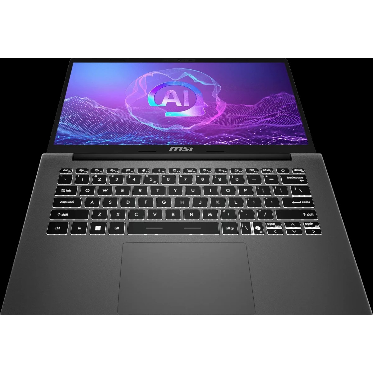 Ноутбук MSI Modern A14 AI+ F3HMG/14"/IPS/AMD Ryzen AI 5 330/16GB/512GB SSD/AMD Radeon Graphics/Windows 11 Pro/серый/1.5kg