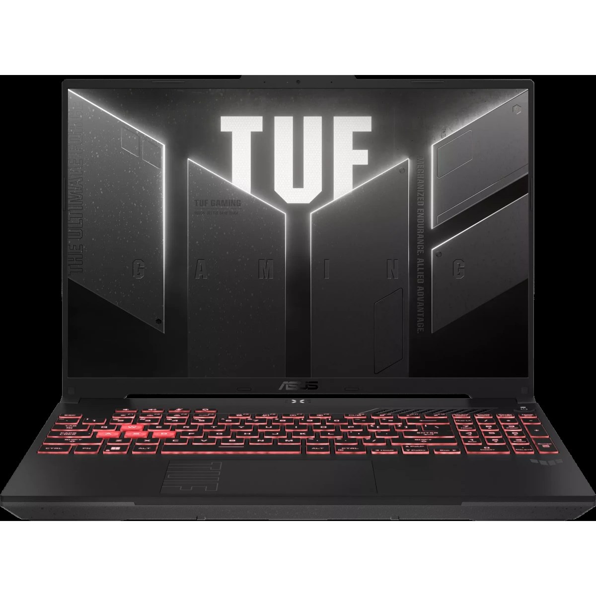 Ноутбук ASUS TUF A16 FA607NUQ-RL024/16"/IPS/AMD Ryzen 7 170/16384Mb/512Gb SSD/nVidia GeForce RTX4050(6144Mb)/DOS/серый/2.2kg