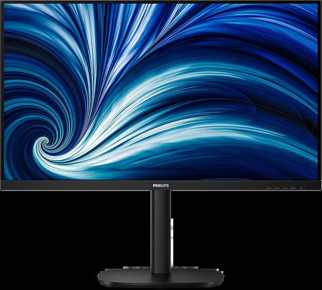 Монитор 31,5" Philips 32B2U3601 2560x1440, WLED, 16:9, IPS, 350cd, 1500:1, 50М:1, 4ms, 178/178, HDMI, DP,USB-hub 4хUSB 3.2, USB-C(PD90W), RJ45, 100Hz, Speakers, Tilt, HAS, Swivel, Pivot, Internal, VESA, Black