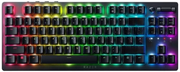 Клавиатура Razer DeathStalker V2 Pro Tenkeyless гибридная, USB Type-A, Bluetooth, радиоканал, чёрный